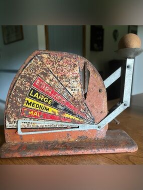 Rustic  Vintage Egg Scale by Jiffy